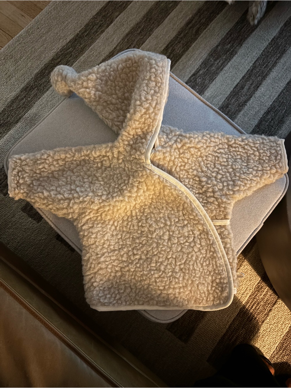 Binibamba Baby Wool Sherpa Jacket 0-6mos